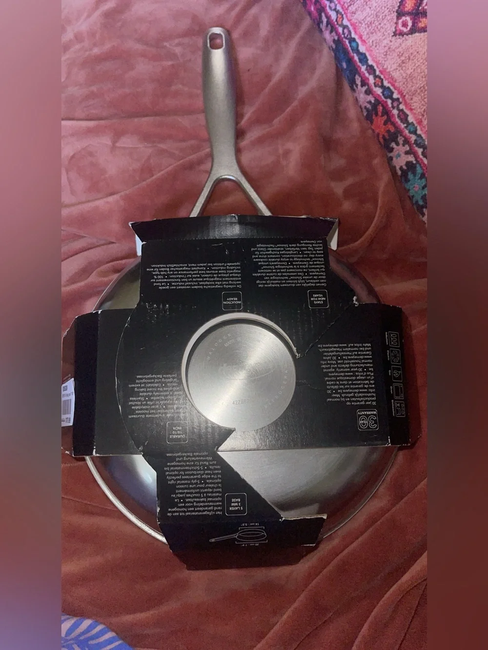 Demeyere Industry 5 Stainless Steel Frying Pan – 20cm / 7.9”